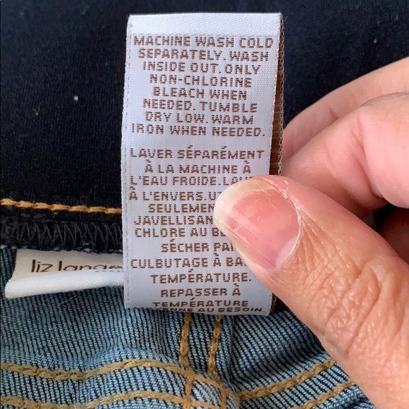 B2GOFREE 🍭Liz Lange Maternity Jeans Boot cut Sz 2 - Picture 7 of 7